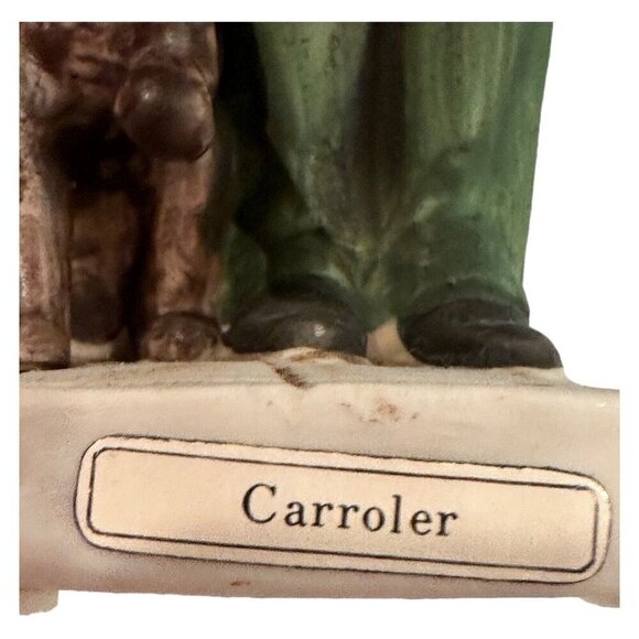 Norman Rockwell Christmas Carroler Vintage Saturday Evening Post Japan NR3 - Picture 7 of 12